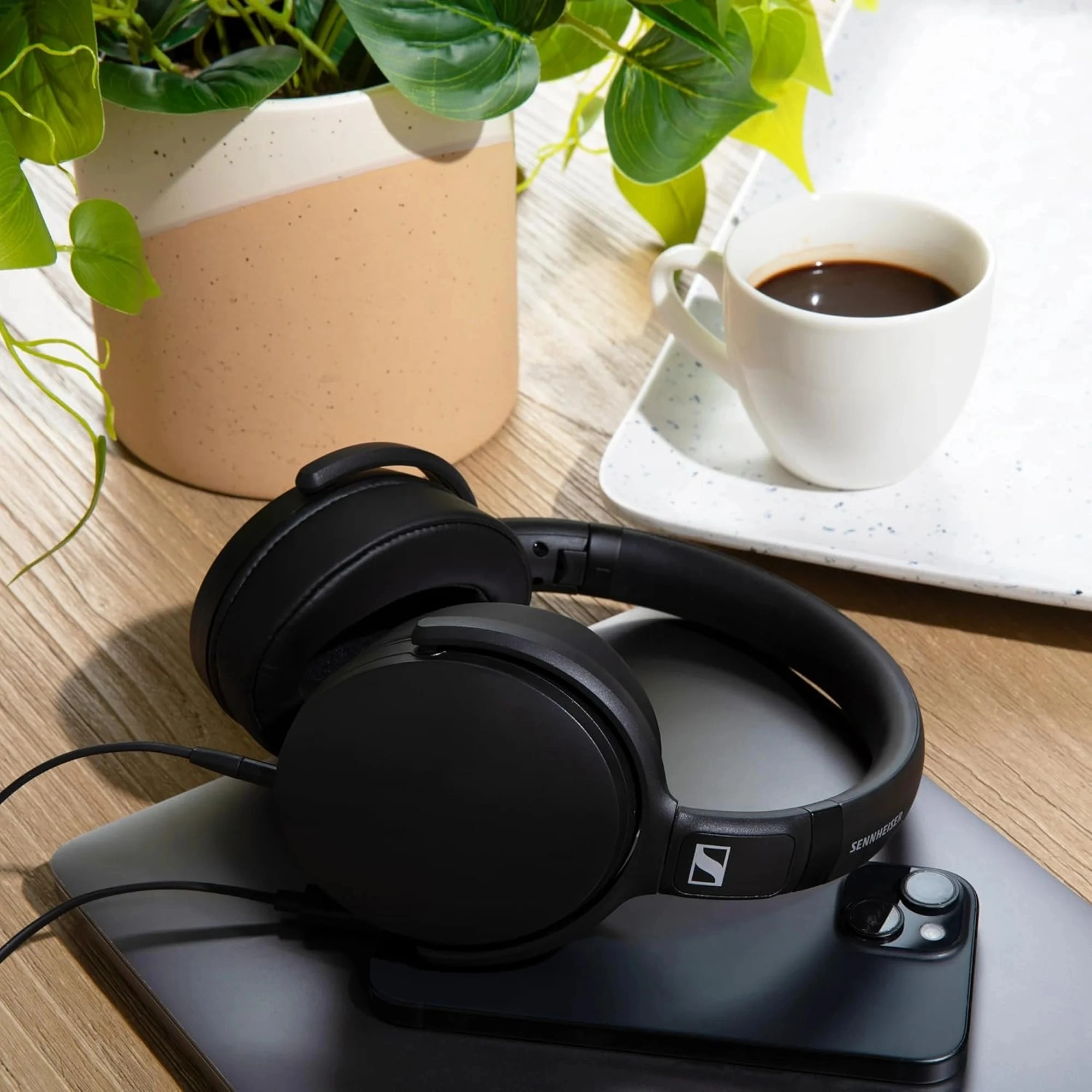 Гарнитура накладные Sennheiser HD 400 U 1.4м черный проводные в ушной раковине (800126) — миниатюра 7