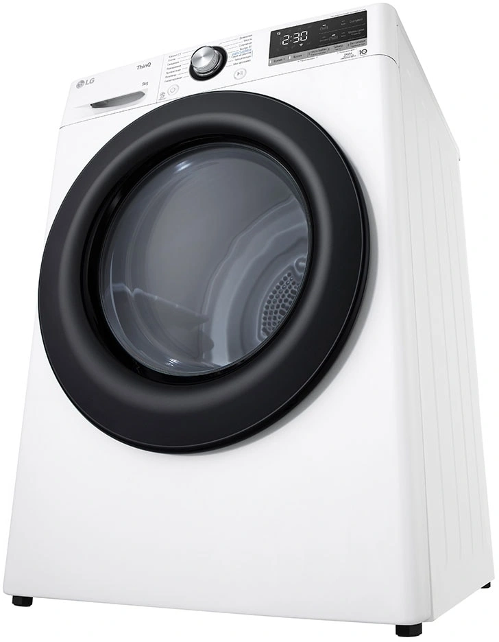 Сушильная машина LG DC90V3V6W.ABWPCOM кл.энер.:A++ макс.загр.:9кг белый — миниатюра 11