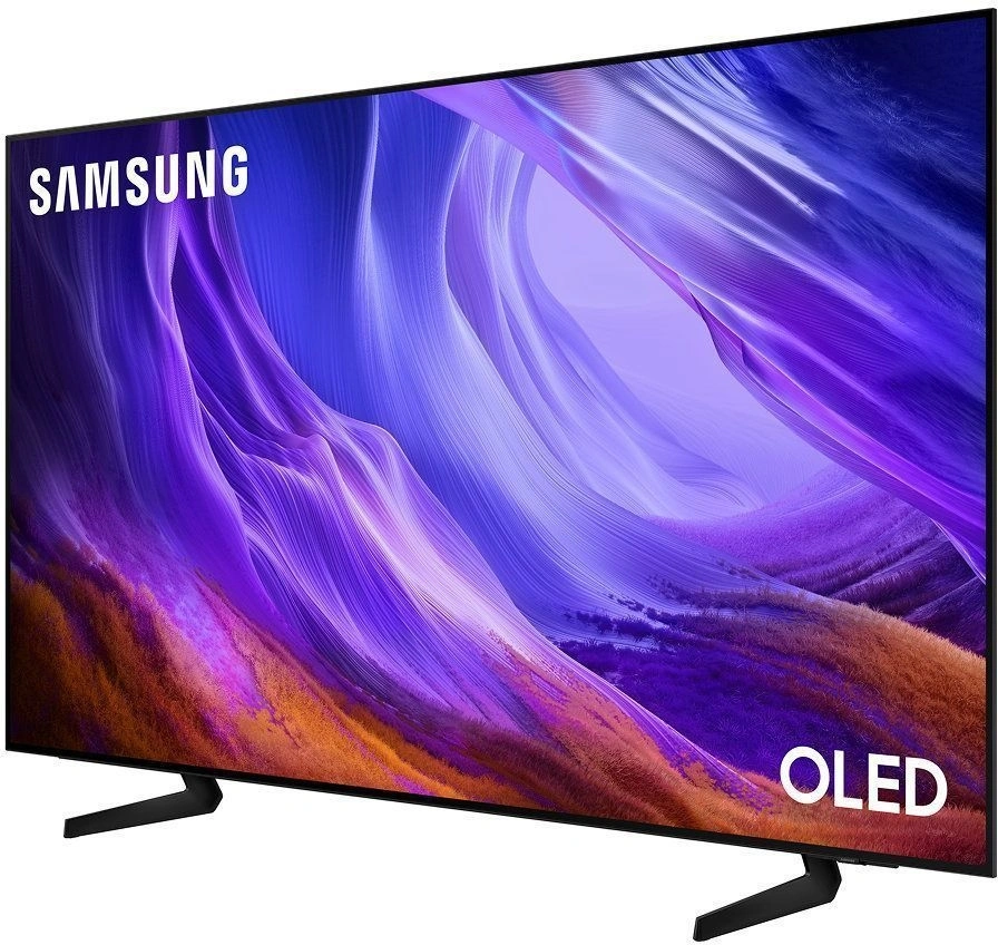 Телевизор OLED Samsung 83" QE83S85HAEXPY Frameless черный графит 4K Ultra HD 120Hz DVB-T2 DVB-C DVB-S2 USB WiFi Smart TV — миниатюра 3
