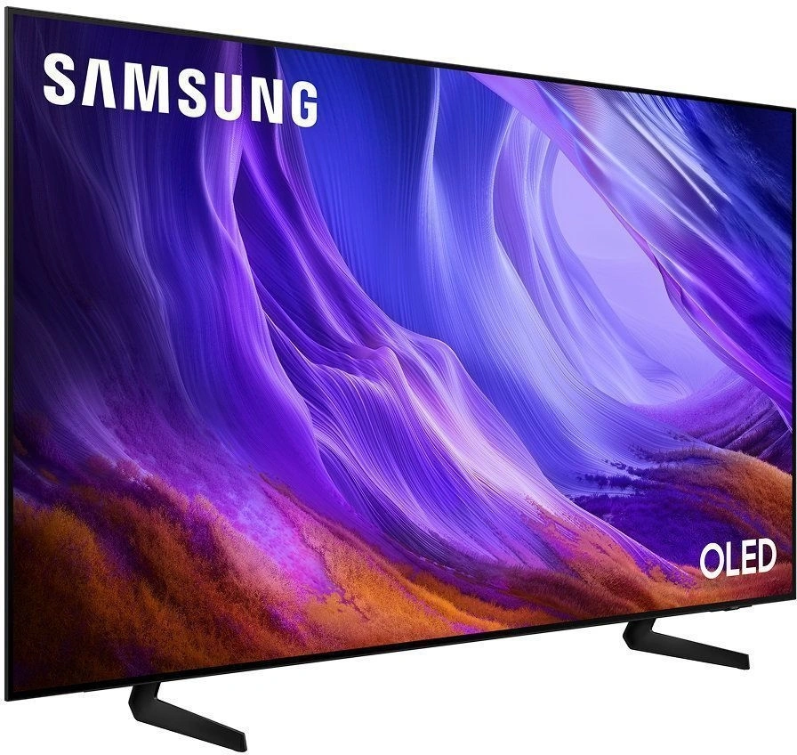 Телевизор OLED Samsung 83" QE83S85HAEXPY Frameless черный графит 4K Ultra HD 120Hz DVB-T2 DVB-C DVB-S2 USB WiFi Smart TV — миниатюра 2