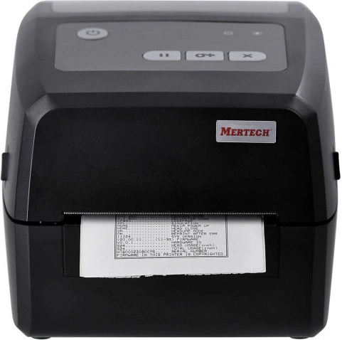 Термопринтер Mertech TLP4H (1026) 300dpi 101мм/с/USB/RS232/Eth для печ.этик. черный — миниатюра 2