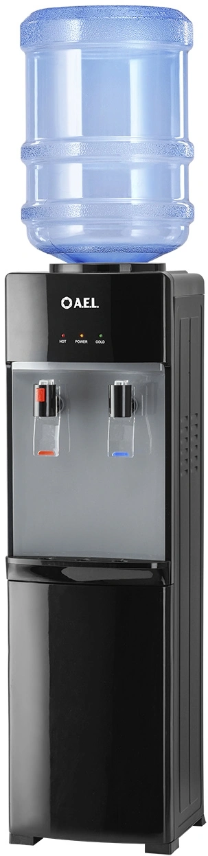 Кулер AEL LD-AEL-425 напольный электронный черный/серебристый — фото 1
