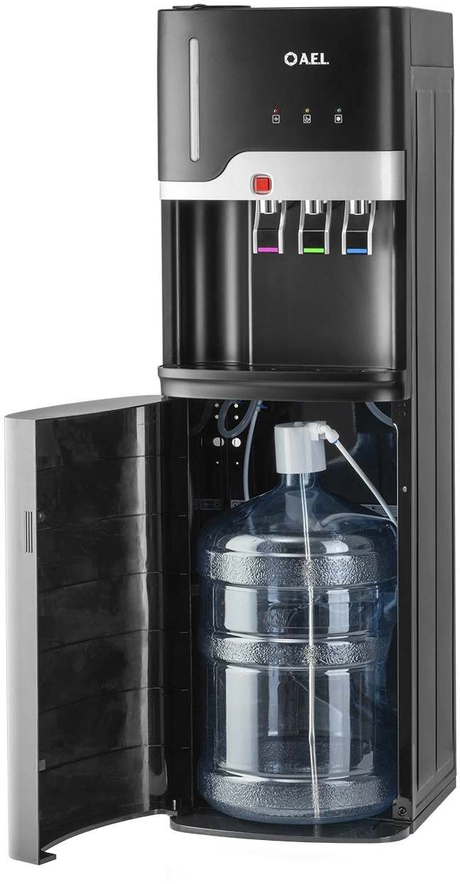 Кулер AEL LD-AEL-835a напольный электронный черный — миниатюра 3