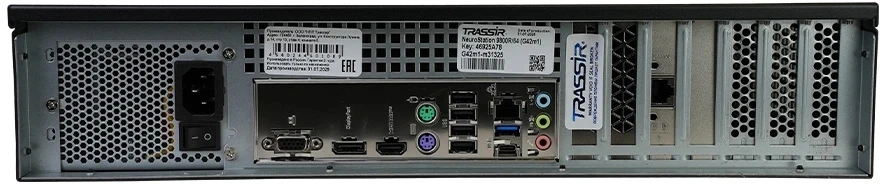 Видеорегистратор Trassir NeuroStation 9800R/64 — миниатюра 4