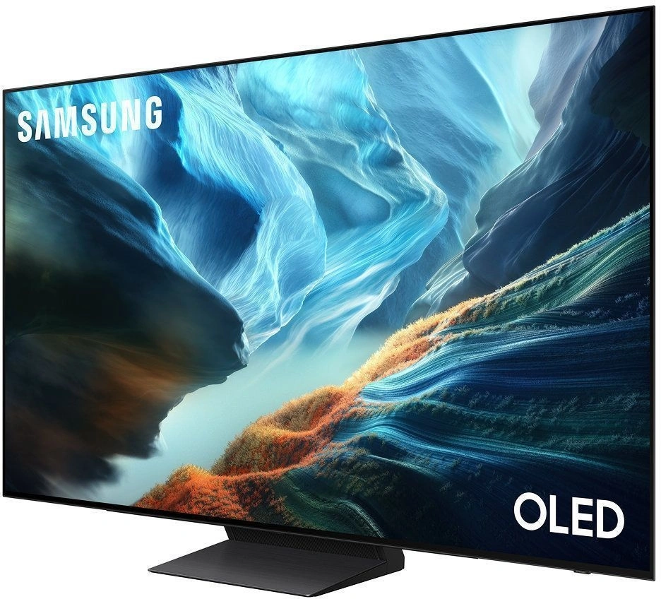 Телевизор OLED Samsung 65" QE65S90HAEXPY Series 9 черный графит 4K Ultra HD 120Hz DVB-T2 DVB-C DVB-S2 USB WiFi Smart TV — миниатюра 4