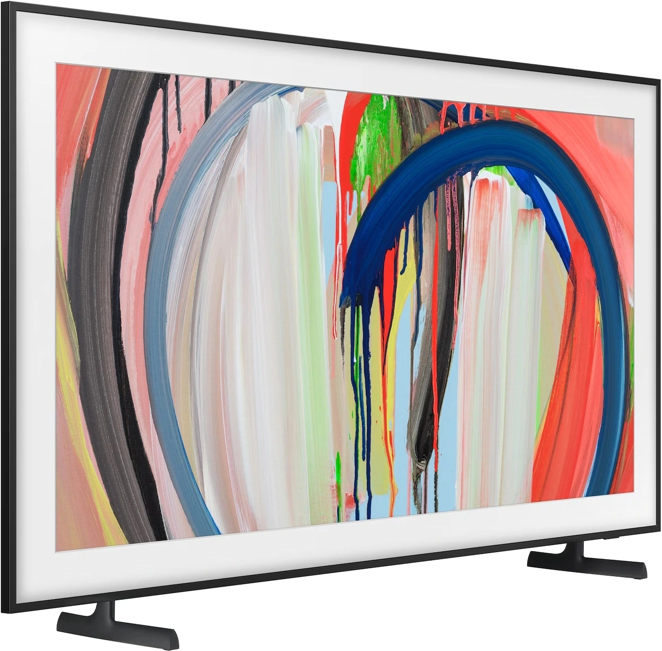Телевизор QLED Samsung 65" QE65LS03HAUXPY The Frame черный 4K Ultra HD 120Hz DVB-T2 DVB-C DVB-S2 USB WiFi Smart TV — миниатюра 4