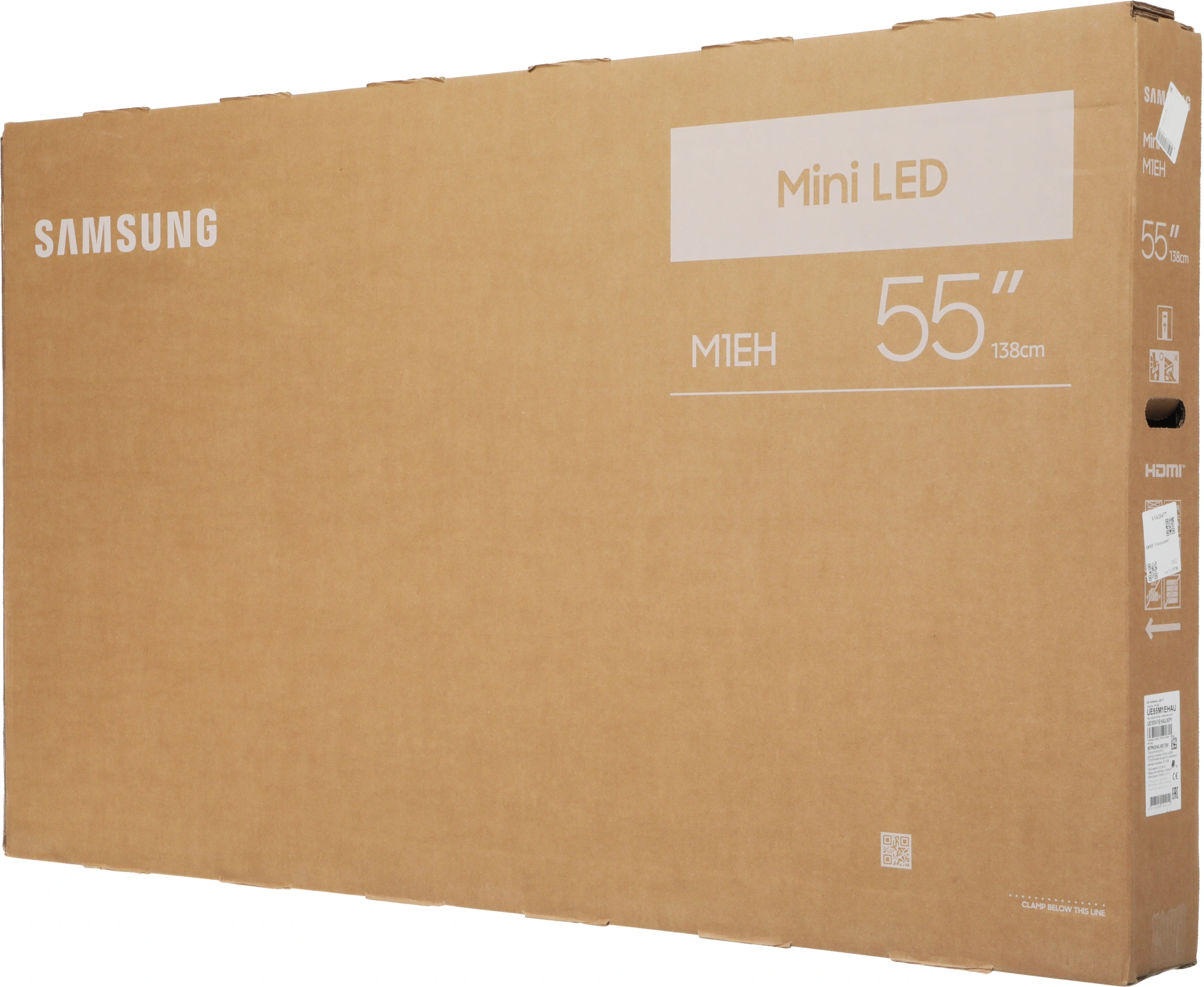 Телевизор LED Samsung 55" UE55M1EHAUXPY черный титан/черный 4K Ultra HD 60Hz DVB-T2 DVB-C DVB-S2 USB WiFi Smart TV — миниатюра 7