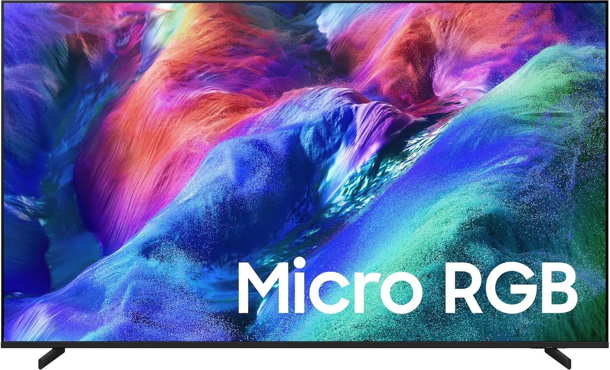 Телевизор QLED Samsung 55" MRE55R85HAUXPY черный титан 4K Ultra HD 120Hz DVB-T2 DVB-C DVB-S2 USB WiFi Smart TV — фото 1