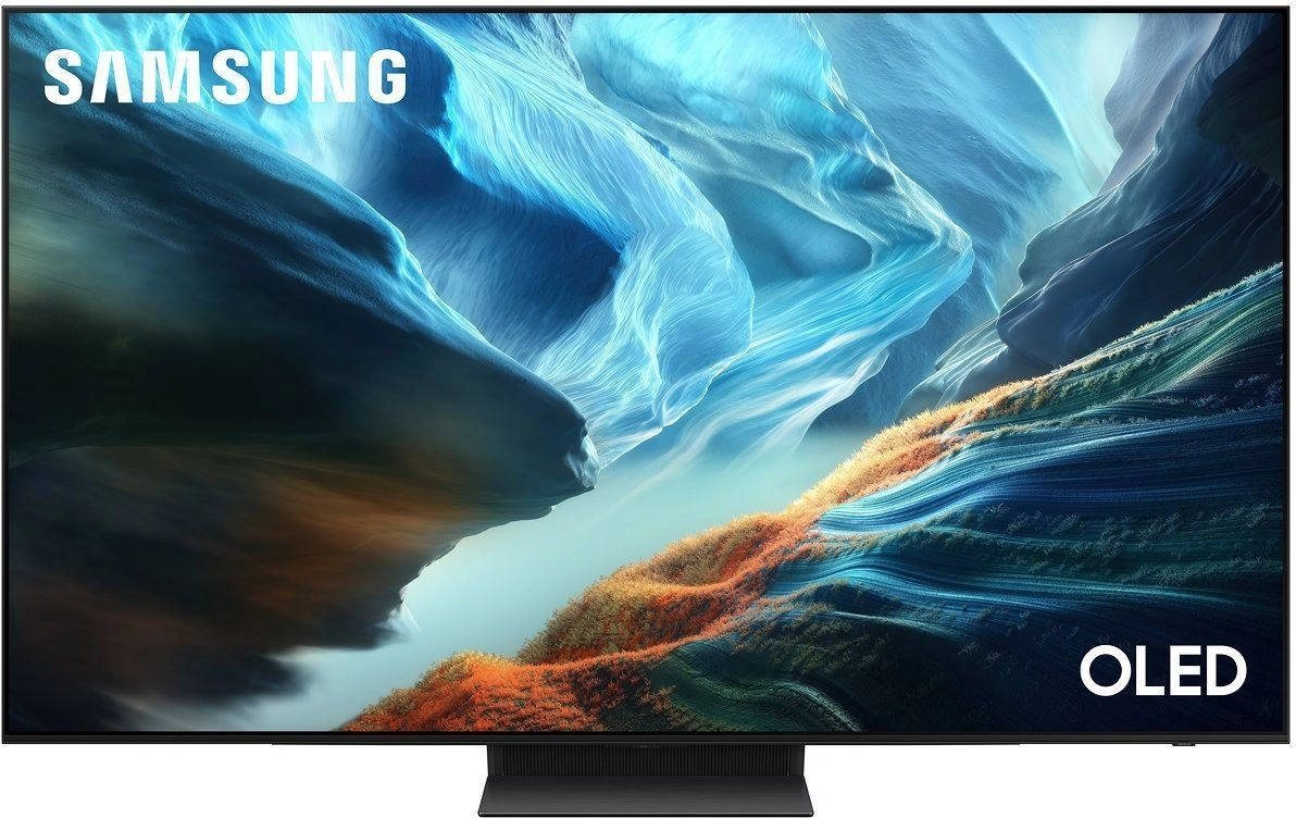 Телевизор OLED Samsung 55" QE55S90HAUXPY Series 9 черный графит 4K Ultra HD 120Hz DVB-T2 DVB-C DVB-S2 USB WiFi Smart TV — фото 1