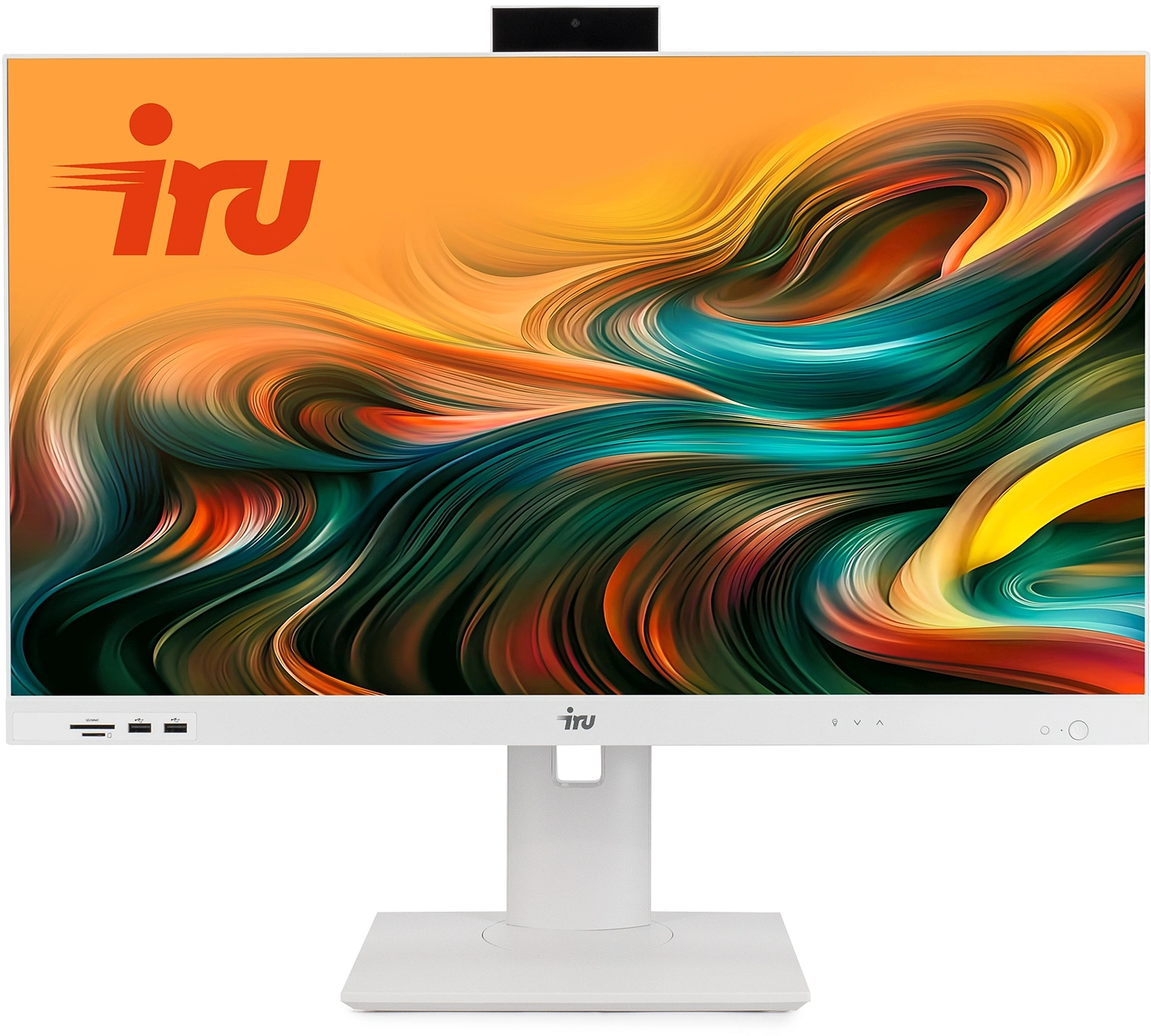 Моноблок IRU Strato 27IW 27" QHD i5 1235U (1.3) 16Gb SSD512Gb UHDG CR без ОС GbitEth WiFi BT 65W Cam белый 2560x1440 (RUS) — миниатюра 2