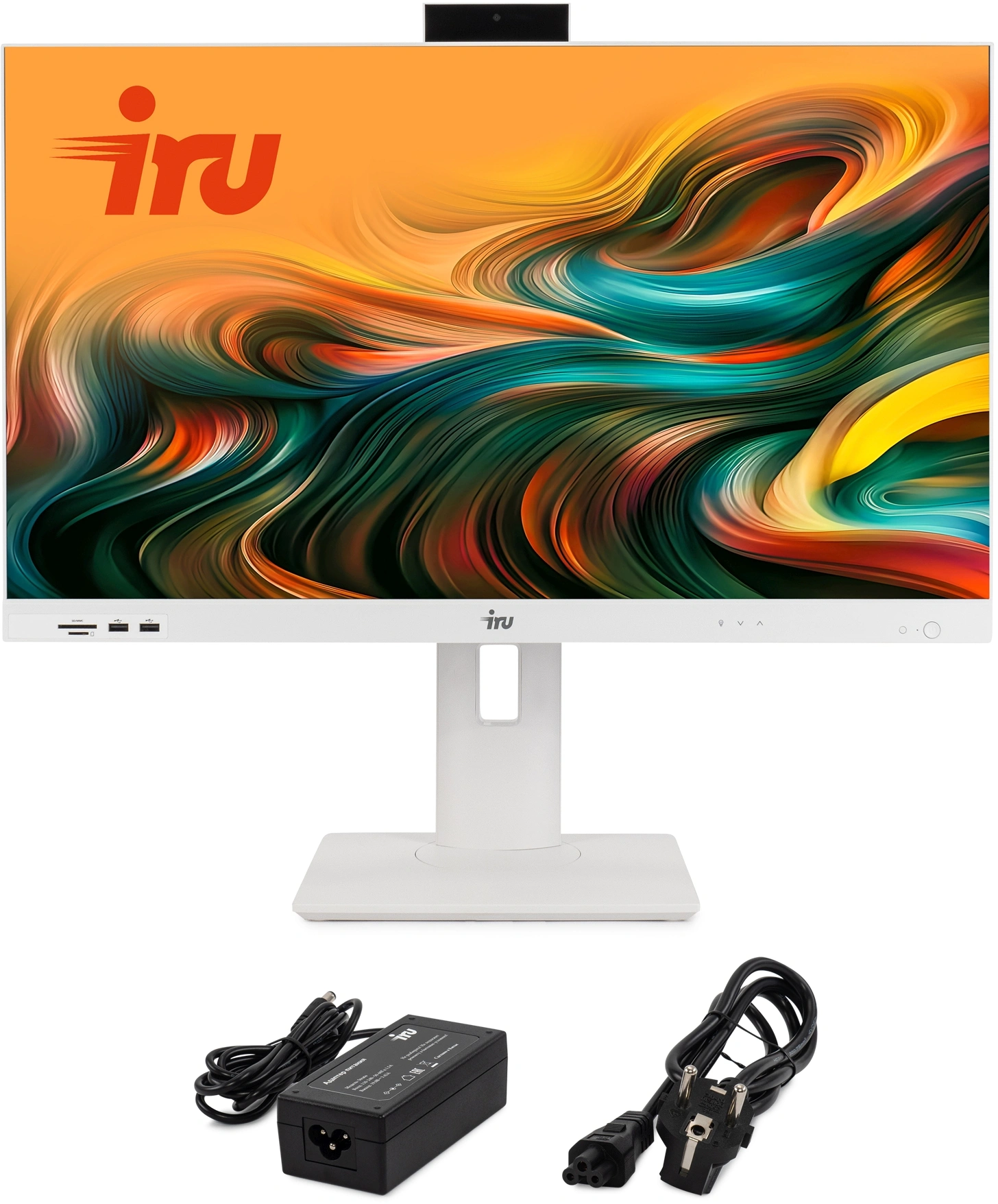 Моноблок IRU Strato 27IW 27" QHD i5 1235U (1.3) 16Gb SSD512Gb UHDG CR без ОС GbitEth WiFi BT 65W Cam белый 2560x1440 (RUS) — миниатюра 23