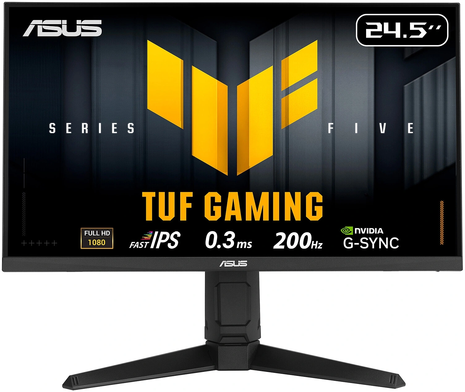 Монитор Asus 24.5" TUF Gaming VG259QL5A черный IPS LED 16:9 HDMI M/M матовая HAS Piv 300cd 178гр/178гр 1920x1080 200Hz FreeSync Premium DP FHD 4.9кг — фото 1