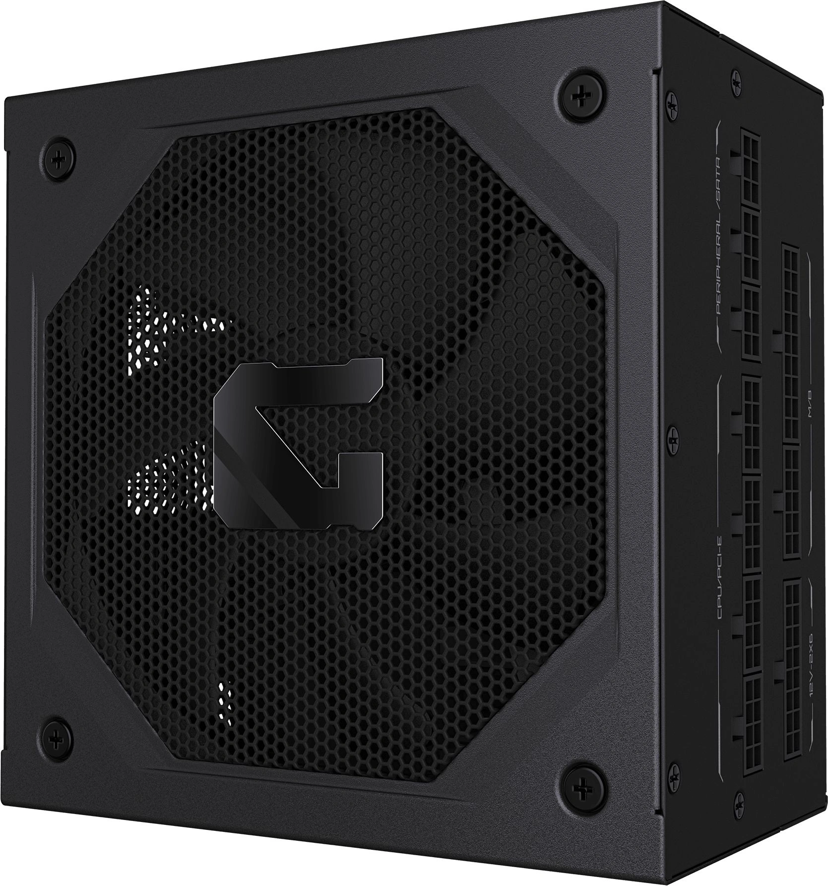 Блок питания Gigabyte ATX 1000W GP-GME1000GM PG5 80+ gold (20+4pin) APFC 135mm fan 8xSATA Cab Manag RTL — миниатюра 6