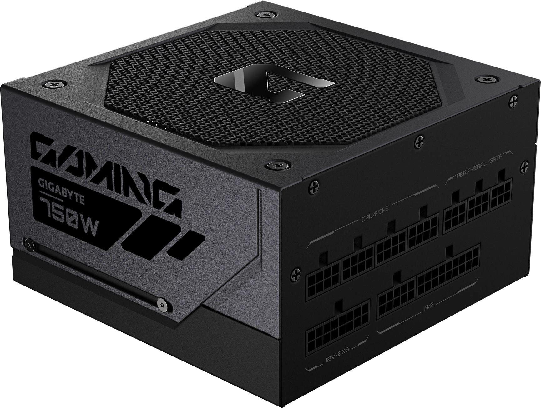 Блок питания Gigabyte ATX 750W GP-GME750GM PG5 80+ gold (20+4pin) APFC 135mm fan 8xSATA Cab Manag RTL — миниатюра 4