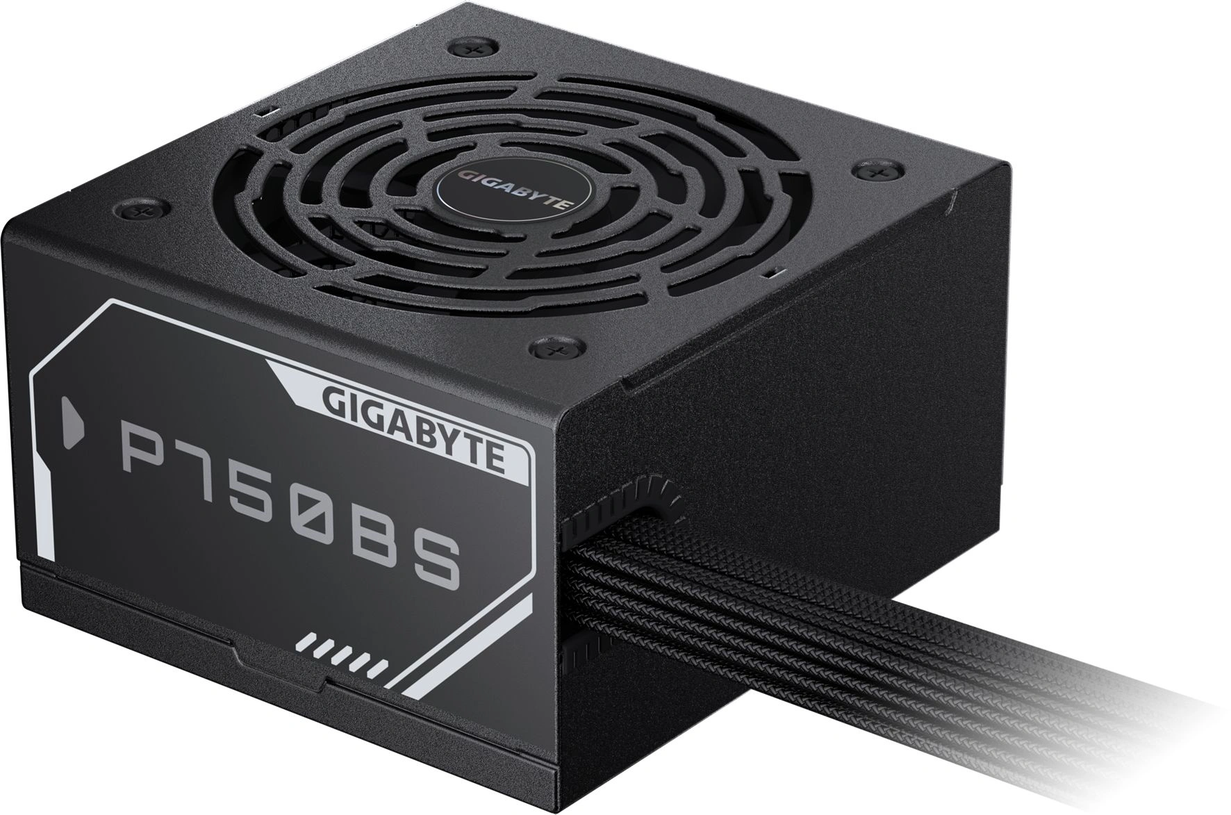 Блок питания Gigabyte ATX 750W GP-P750BS 80+ bronze (20+4pin) APFC 120mm fan 7xSATA RTL — миниатюра 2