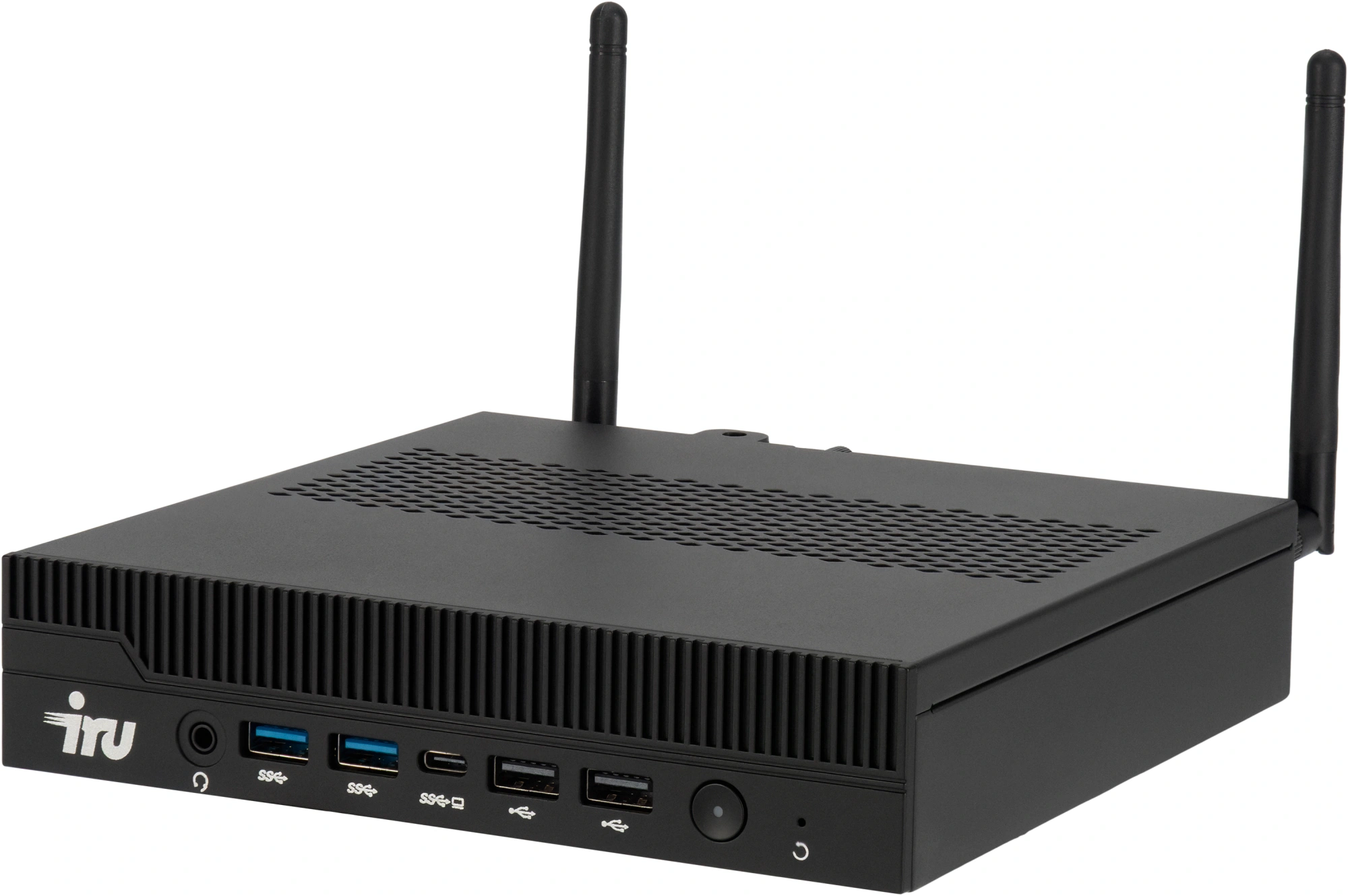 Неттоп IRU Tactio 310H6ITF i5 12400 (2.5) 16Gb SSD512Gb UHDG 730 Windows 11 Pro GbitEth WiFi BT 120W черный (RUS) (2181207) — фото 1
