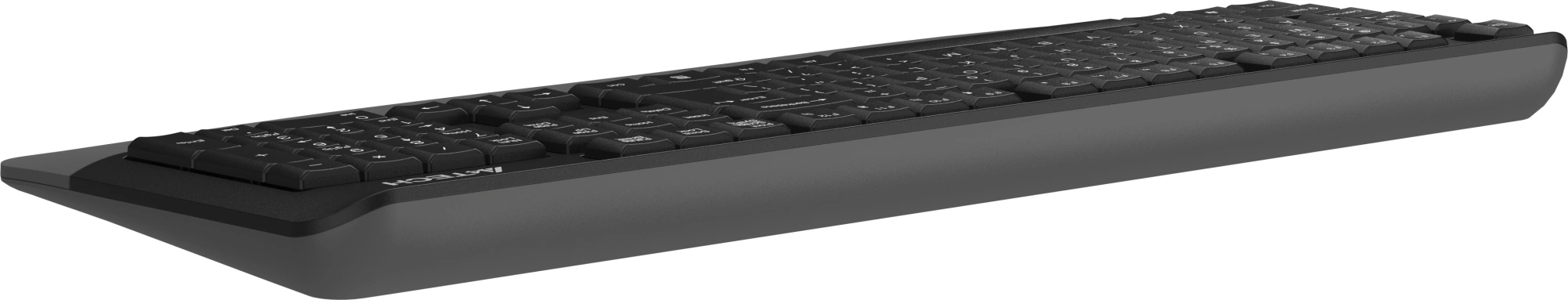 Клавиатура A4Tech FGK20 серый USB беспроводная Multimedia (подставка для запястий) — миниатюра 8