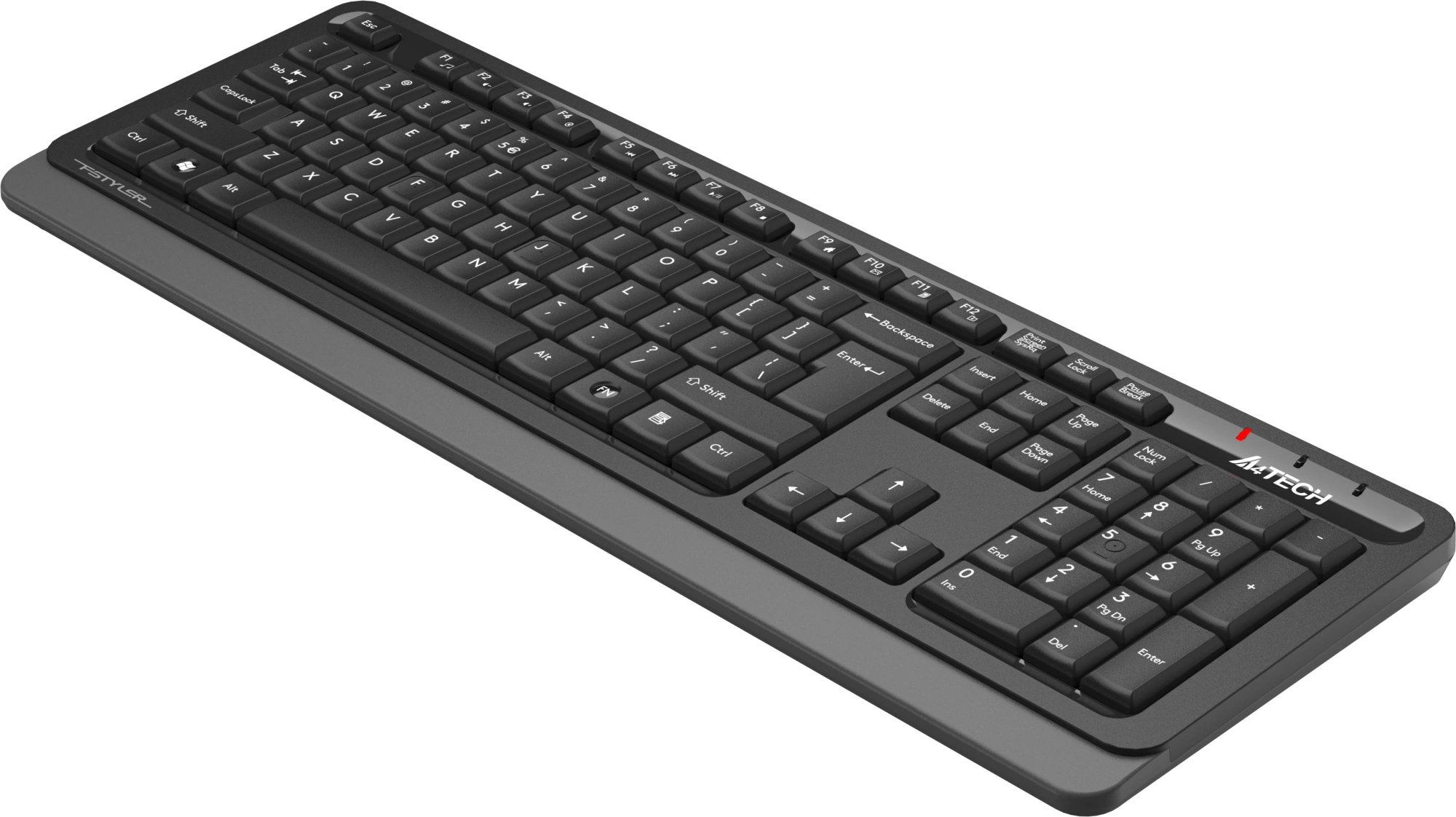 Клавиатура A4Tech FGK10 серый USB беспроводная Multimedia — миниатюра 5