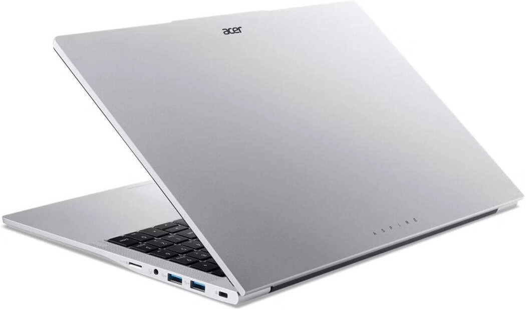 Ноутбук Acer Aspire Lite AL15-53P-722Q Core i7 1355U 16Gb SSD512Gb Intel Iris Xe graphics 15.6" IPS FHD (1920x1080) без ОС silver WiFi BT Cam 5100mAh (NX.DGCCD.002) — миниатюра 5