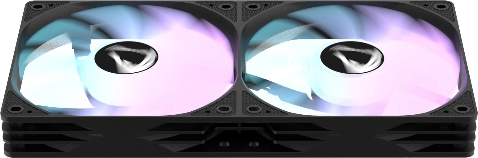 Система водяного охлаждения Formula Ice Jet Glow 240 ARGB Soc-AM5/AM4/1200/2066/1700/1851 черный 4-pin 1-27.2dB Al+Cu 310W Ret (ICE JET GLOW 240 BK) — миниатюра 3