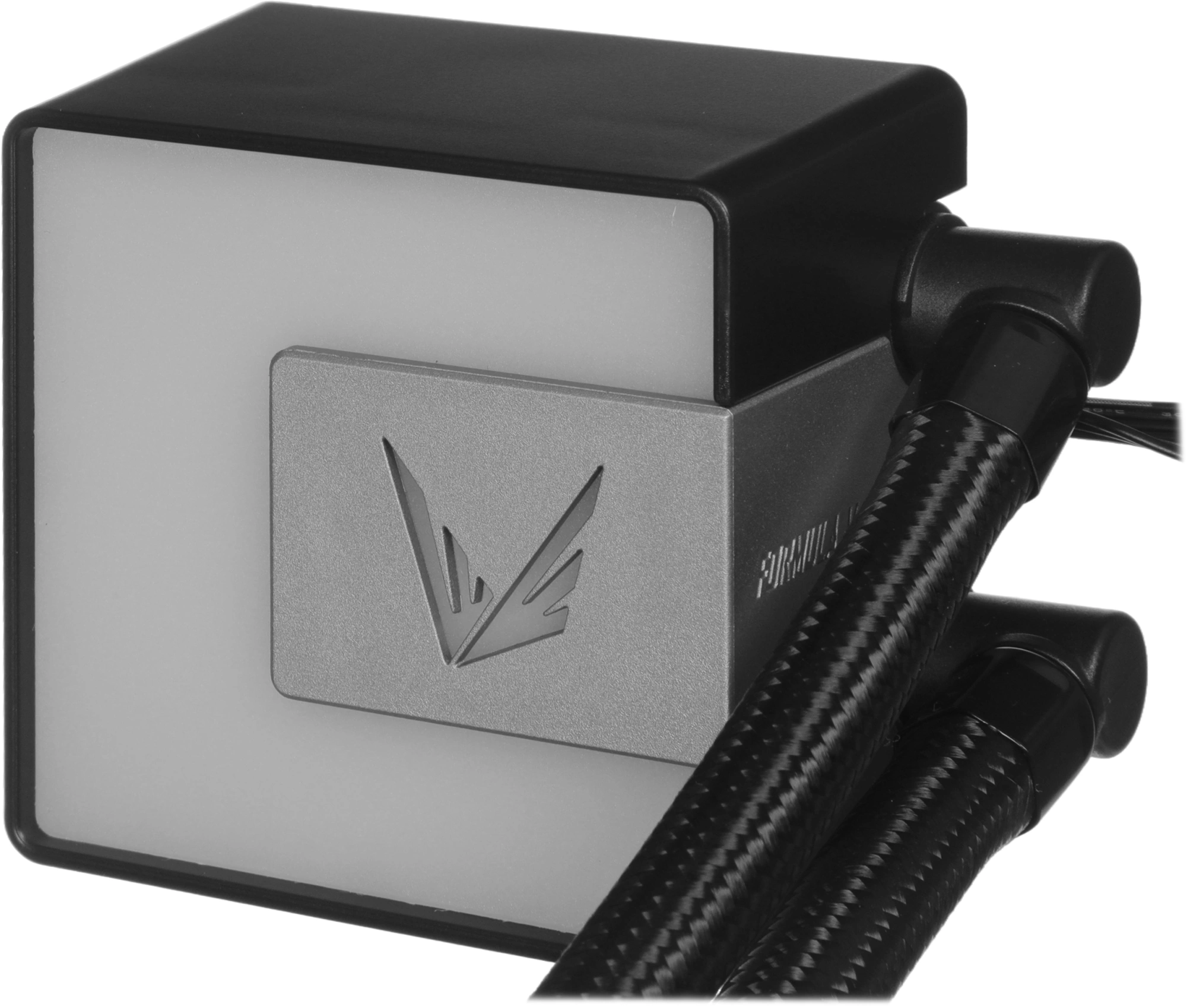 Система водяного охлаждения Formula Ice Jet Glow 240 ARGB Soc-AM5/AM4/1200/2066/1700/1851 черный 4-pin 1-27.2dB Al+Cu 310W Ret (ICE JET GLOW 240 BK) — миниатюра 11