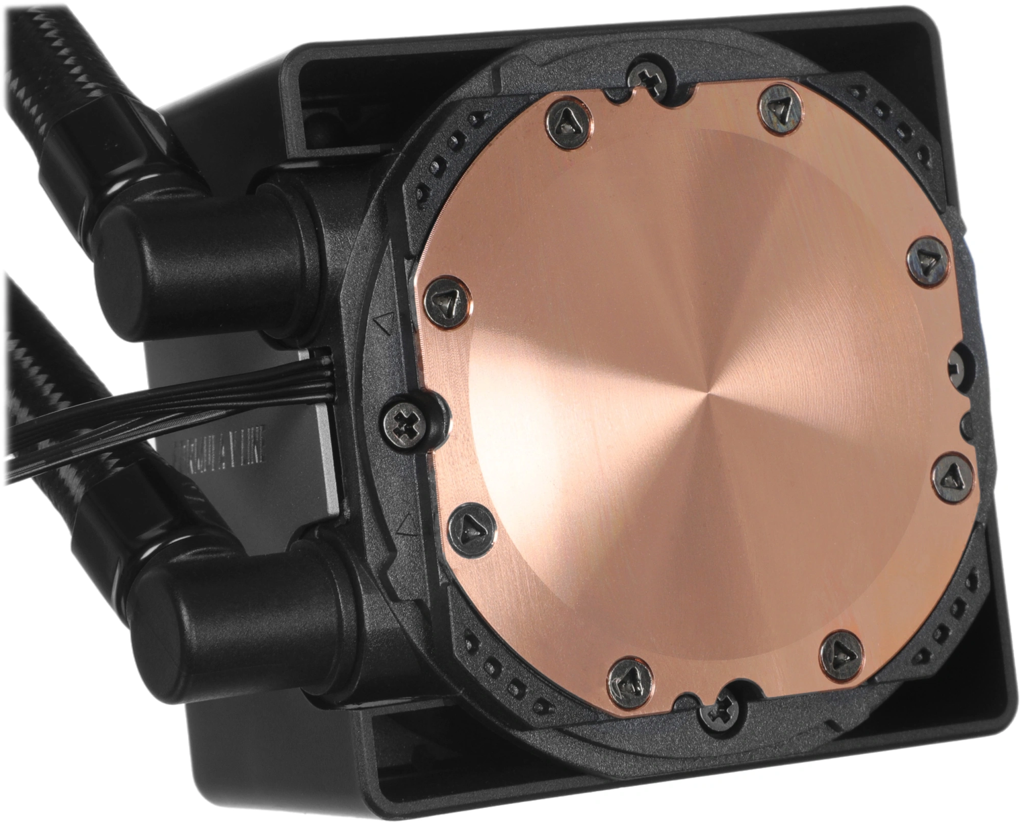Система водяного охлаждения Formula Ice Jet Glow 240 ARGB Soc-AM5/AM4/1200/2066/1700/1851 черный 4-pin 1-27.2dB Al+Cu 310W Ret (ICE JET GLOW 240 BK) — миниатюра 12