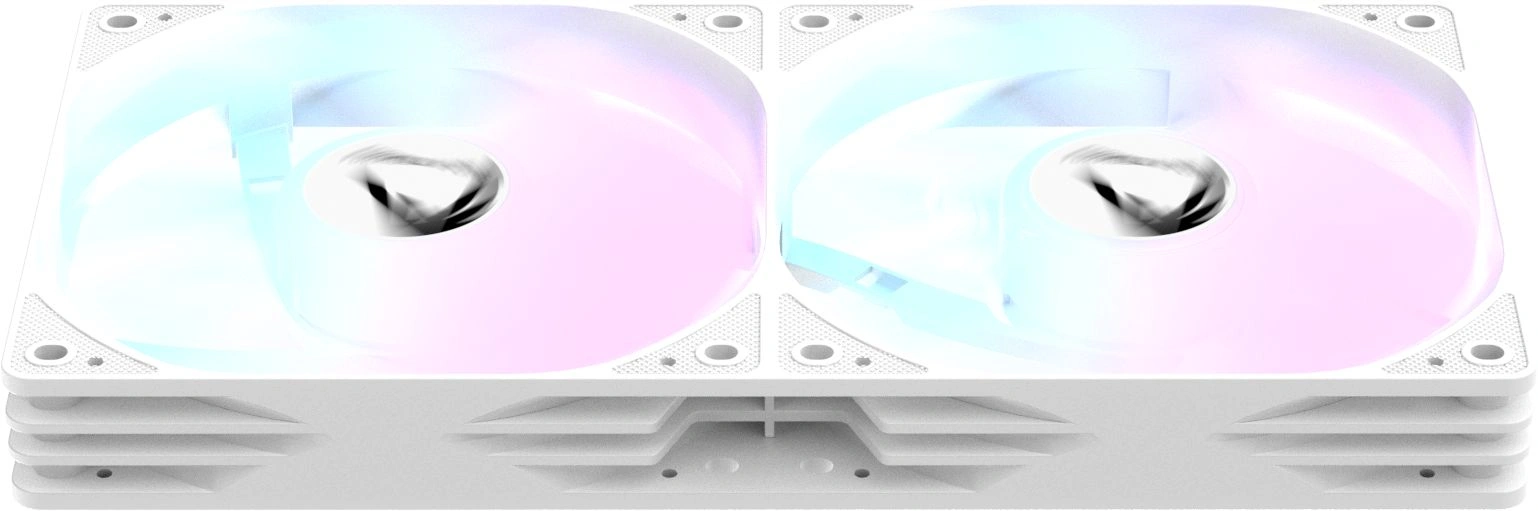 Система водяного охлаждения Formula Ice Jet Glow 240 ARGB Soc-AM5/AM4/1200/2066/1700/1851 белый 4-pin 1-27.2dB Al+Cu 310W Ret (ICE JET GLOW 240 WH) — миниатюра 3