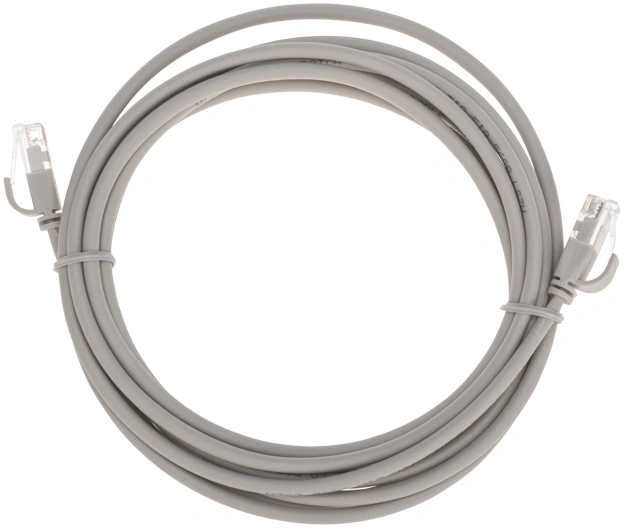 Патч-корд Rexant 02-0380-3 U/UTP RJ-45 вил.-вилка RJ-45 кат.6A 3м серый LSZH — миниатюра 3
