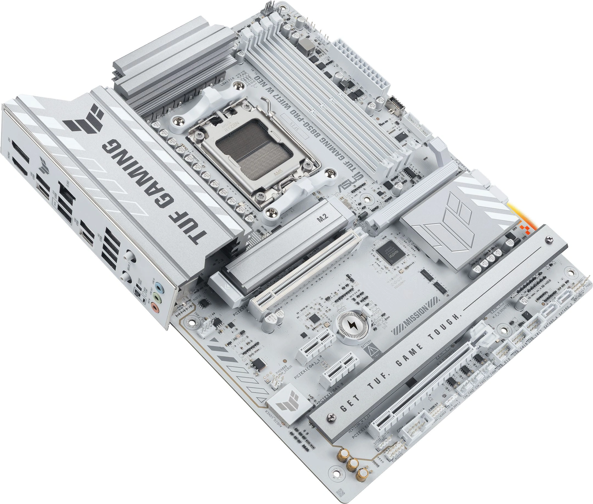 Материнская плата Asus TUF GAMING B850-PRO WIFI7 W NEO Socket AM5 AMD B850 4xDDR5 ATX AC`97 8ch(7.1) 2.5Gg RAID+HDMI+DP — миниатюра 4