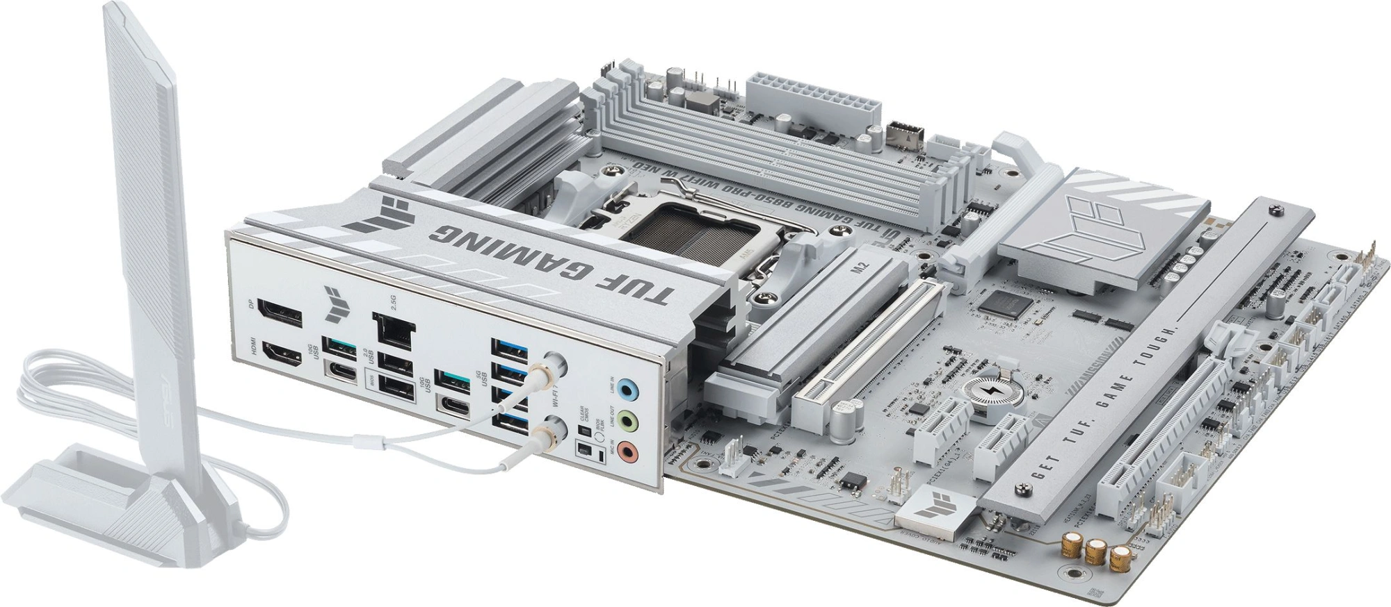 Материнская плата Asus TUF GAMING B850-PRO WIFI7 W NEO Socket AM5 AMD B850 4xDDR5 ATX AC`97 8ch(7.1) 2.5Gg RAID+HDMI+DP — миниатюра 6