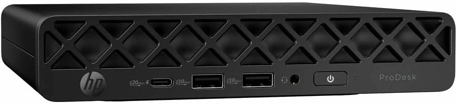 Мини-ПК HP ProDesk 4 Mini G1i, Intel Core Ultra 5 235T/16 ГБ DDR5/512 ГБ SSD/Intel Graphics/Windows 11 Pro/Клавиатура, мышь, черный (BS7M0UT)