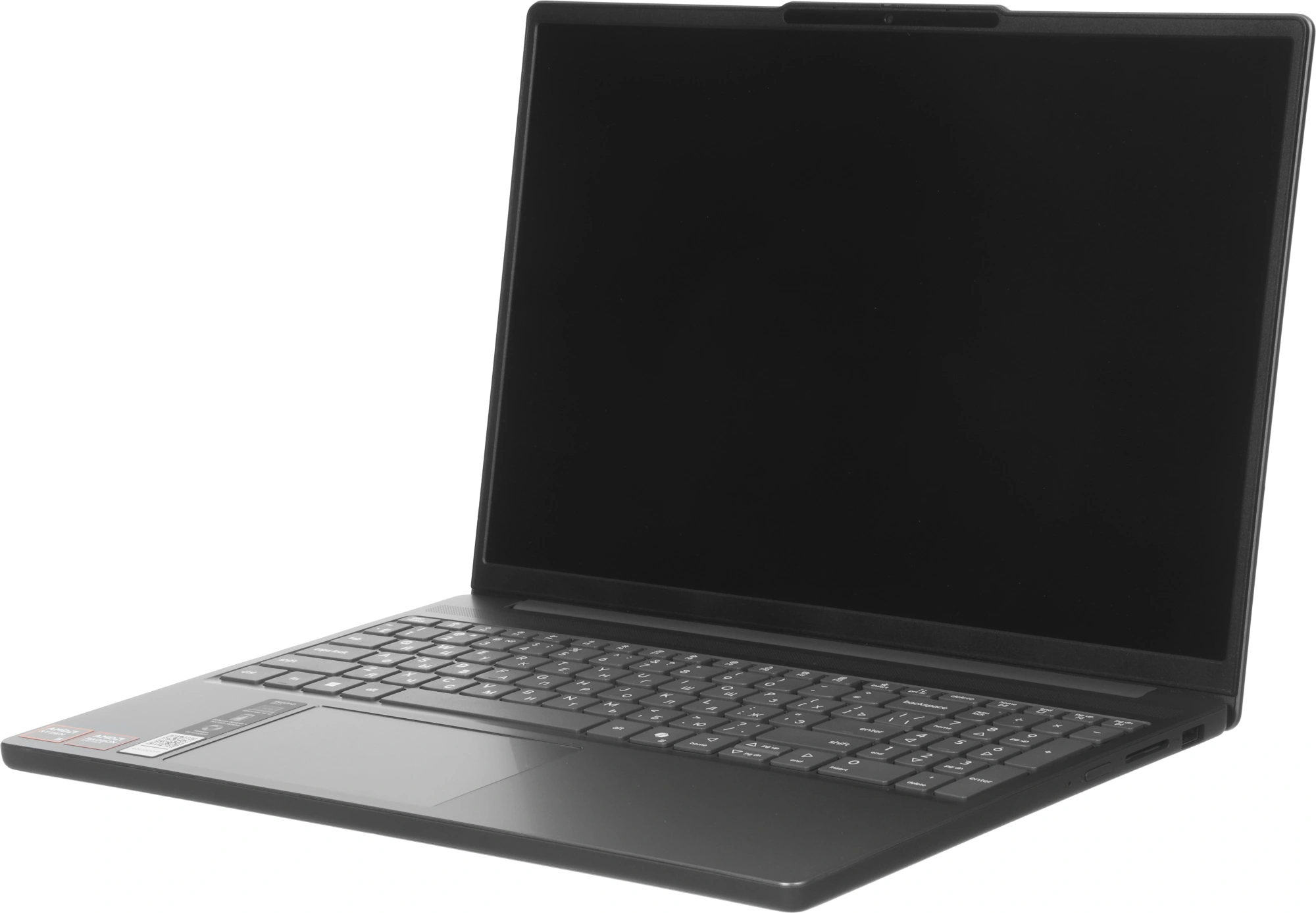 Ноутбук Lenovo IdeaPad Slim 3 15ARP10 Ryzen 5 150 16Gb SSD512Gb AMD Radeon 660M 15.3" IPS WUXGA (1920x1200) без ОС grey WiFi BT Cam (83K700K5RK) — миниатюра 6