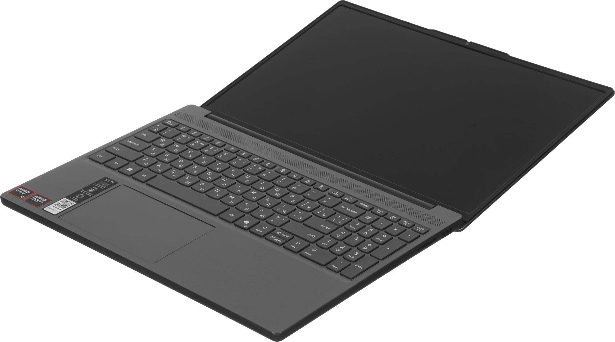 Ноутбук Lenovo IdeaPad Slim 3 15ARP10 Ryzen 5 150 16Gb SSD512Gb AMD Radeon 660M 15.3" IPS WUXGA (1920x1200) без ОС grey WiFi BT Cam (83K700K5RK) — миниатюра 10