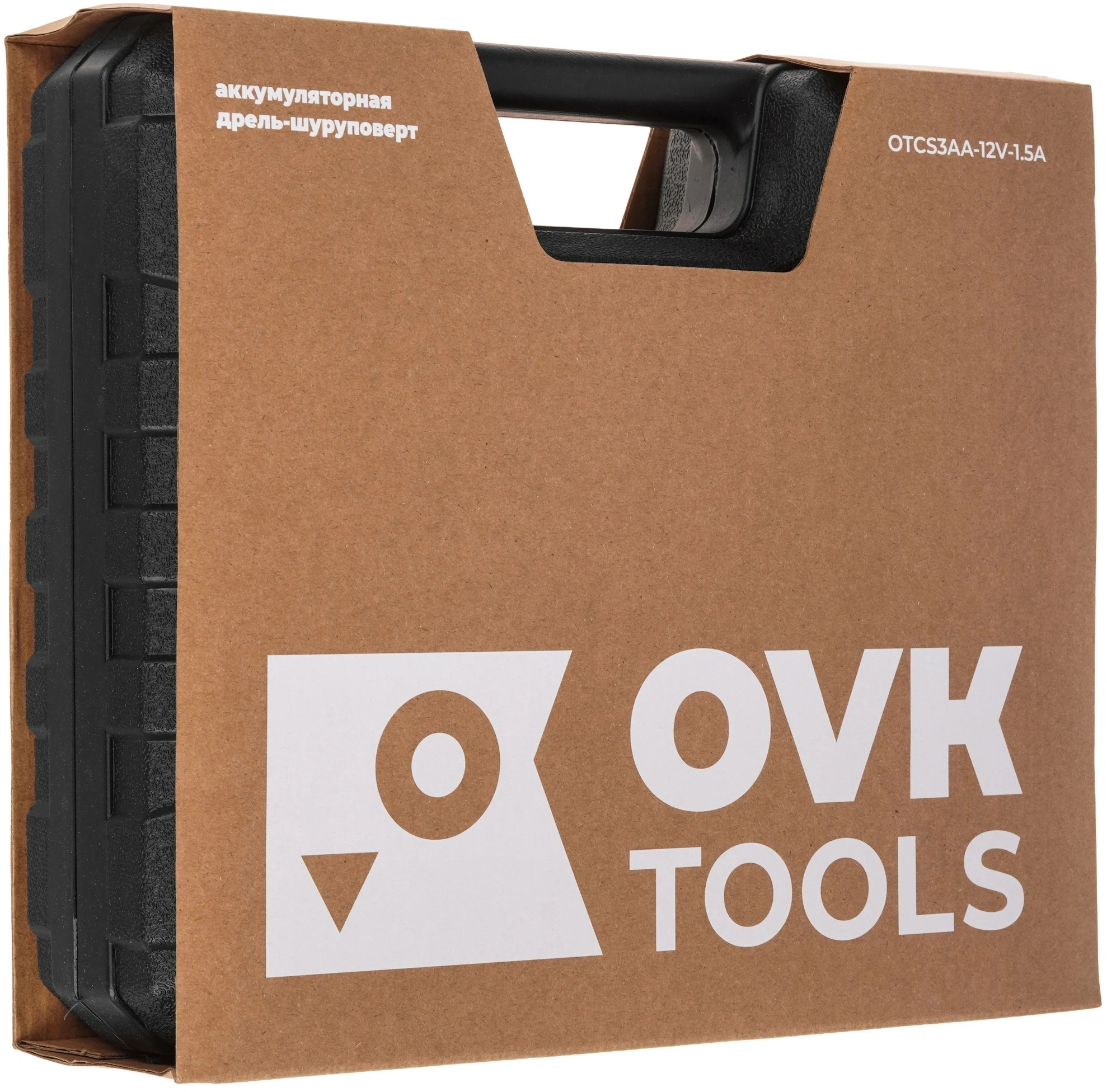 Дрель-шуруповерт Ovk Tools OTCS3AA-12V-1.5A 12Вт аккум. патрон:быстрозажимной (кейс в комплекте) — миниатюра 10