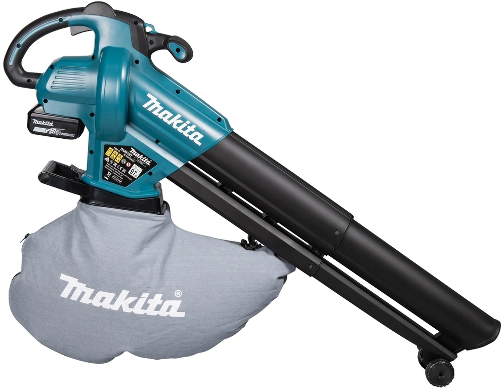 Воздуходувка-пылесос Makita DUB187T001 пит.:от аккум. бирюзовый/черный — миниатюра 6