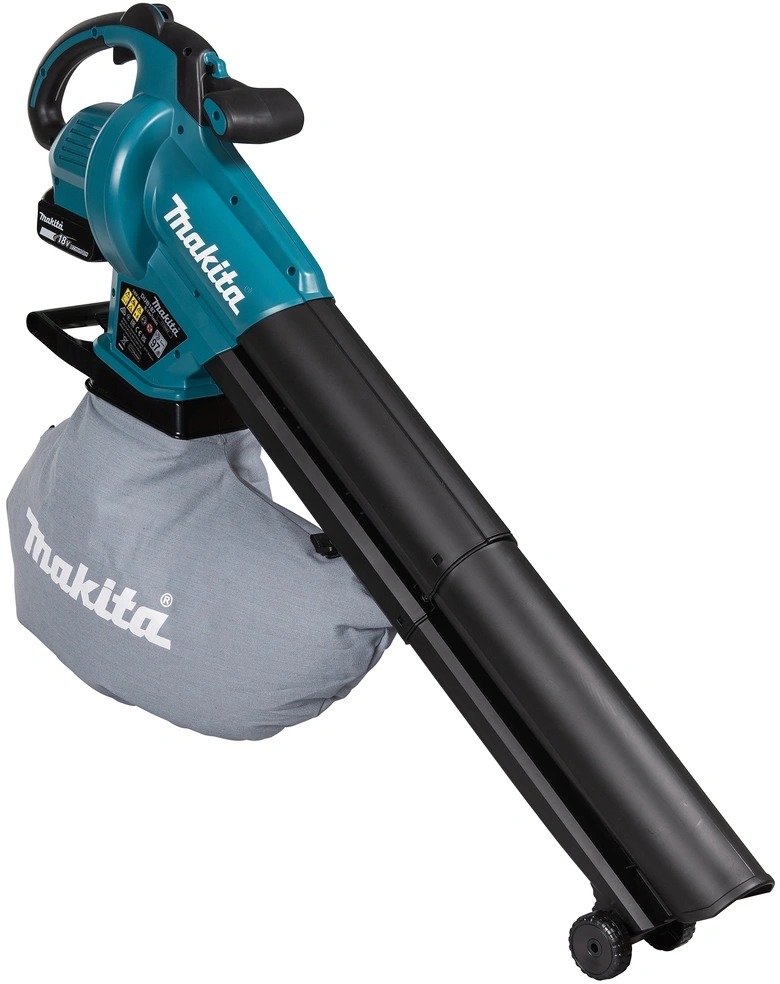 Воздуходувка-пылесос Makita DUB187T001 пит.:от аккум. бирюзовый/черный — миниатюра 7