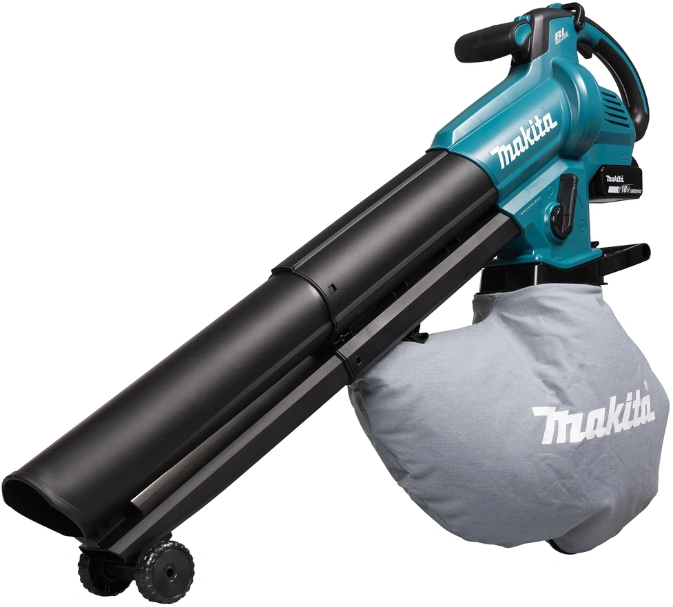 Воздуходувка-пылесос Makita DUB187T001 пит.:от аккум. бирюзовый/черный — миниатюра 10
