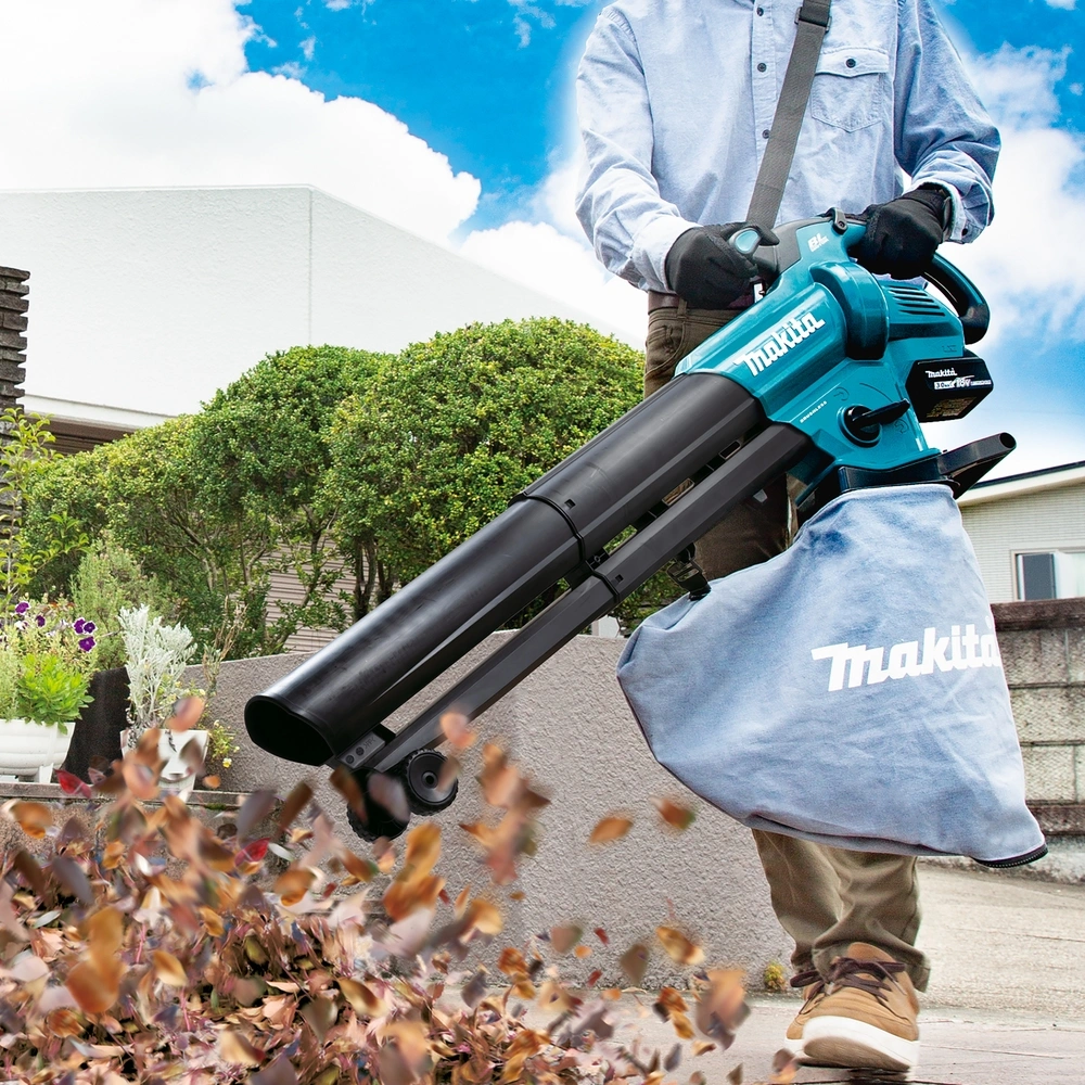 Воздуходувка-пылесос Makita DUB187T001 пит.:от аккум. бирюзовый/черный — миниатюра 16