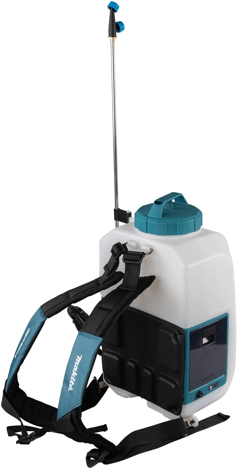 Опрыскиватель Makita DUS158Z аккум. ранц. 15л белый/бирюзовый — миниатюра 5