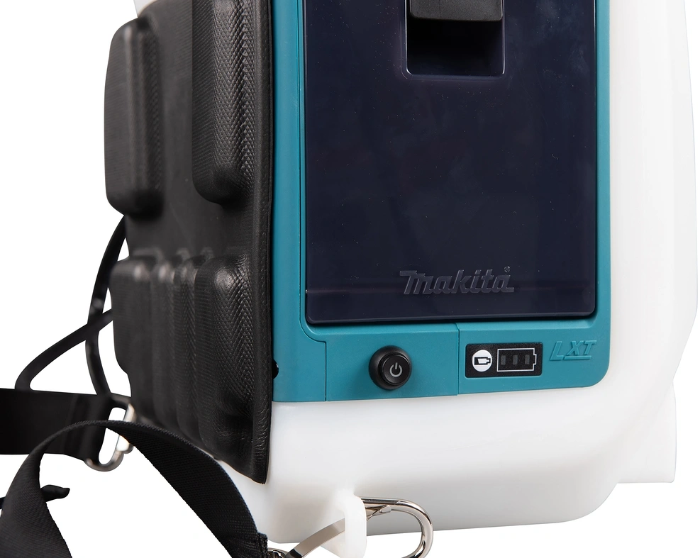 Опрыскиватель Makita DUS158Z аккум. ранц. 15л белый/бирюзовый — миниатюра 19