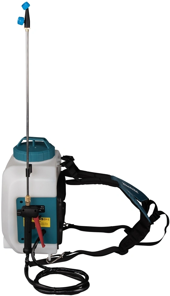 Опрыскиватель Makita DUS108Z аккум. ранц. 10л белый/бирюзовый — миниатюра 2