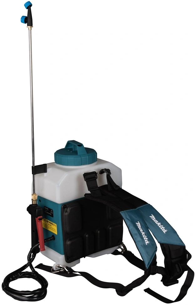 Опрыскиватель Makita DUS108Z аккум. ранц. 10л белый/бирюзовый — миниатюра 3