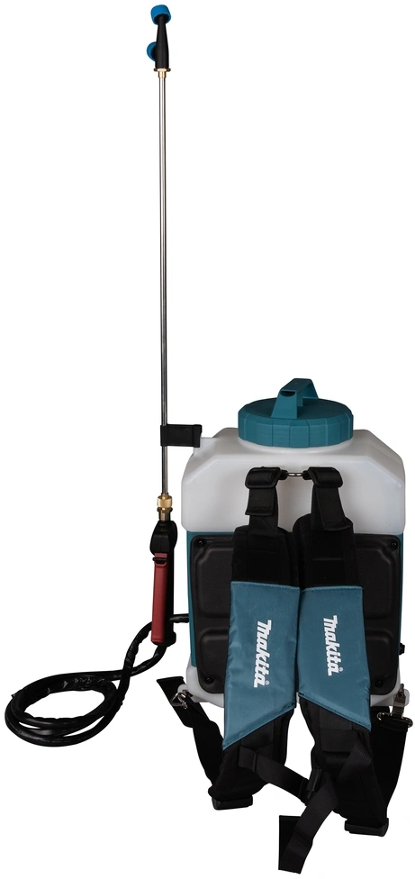 Опрыскиватель Makita DUS108Z аккум. ранц. 10л белый/бирюзовый — миниатюра 4