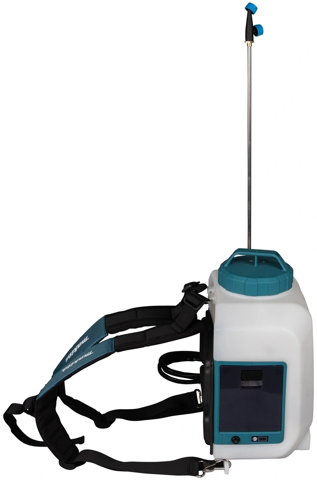 Опрыскиватель Makita DUS108Z аккум. ранц. 10л белый/бирюзовый — миниатюра 6