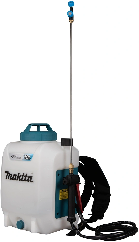 Опрыскиватель Makita DUS108Z аккум. ранц. 10л белый/бирюзовый — миниатюра 10