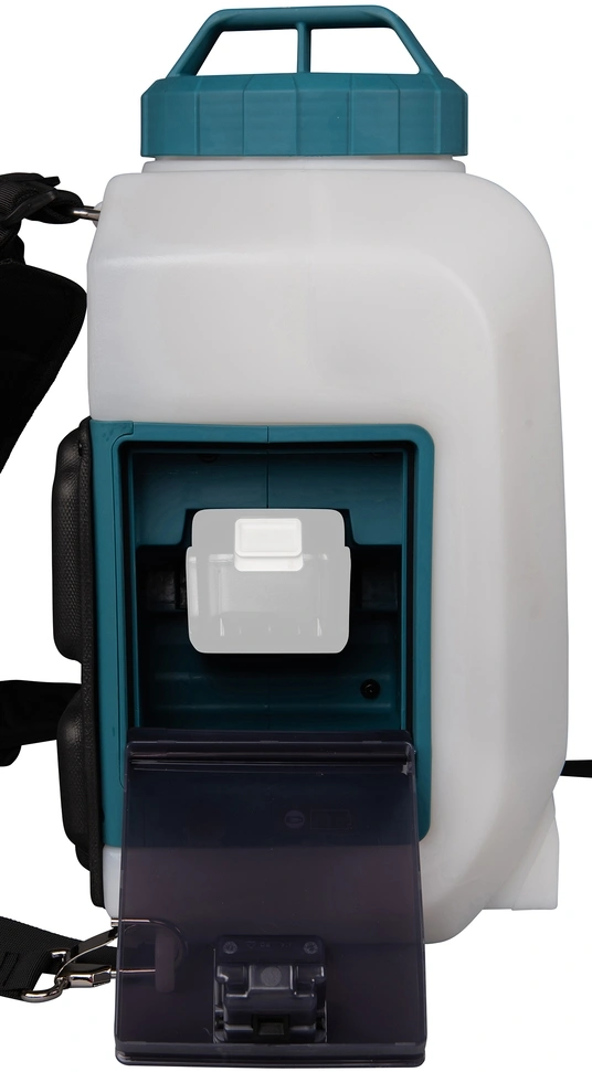 Опрыскиватель Makita DUS108Z аккум. ранц. 10л белый/бирюзовый — миниатюра 12