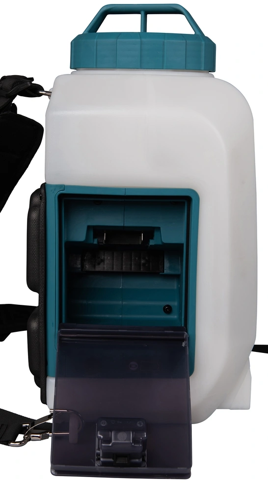 Опрыскиватель Makita DUS108Z аккум. ранц. 10л белый/бирюзовый — миниатюра 13