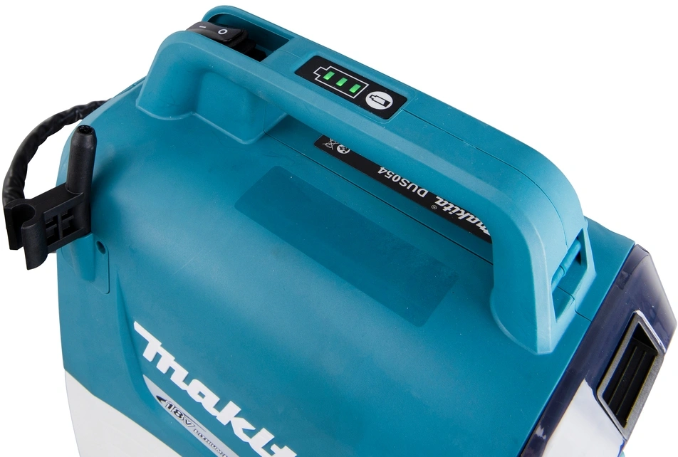 Опрыскиватель Makita DUS054Z аккум. наплеч. 5л бирюзовый/белый — миниатюра 2