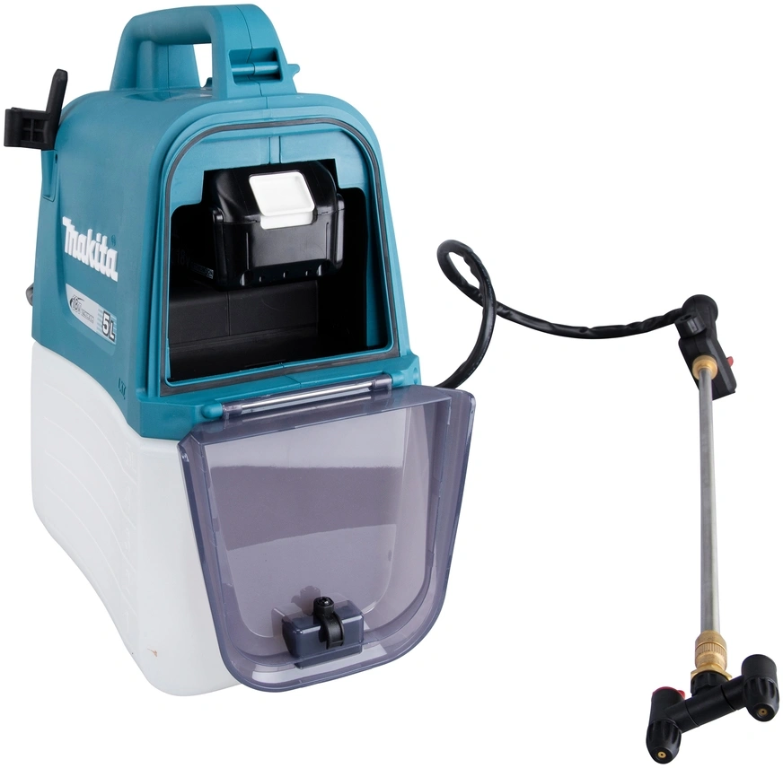 Опрыскиватель Makita DUS054Z аккум. наплеч. 5л бирюзовый/белый — миниатюра 4