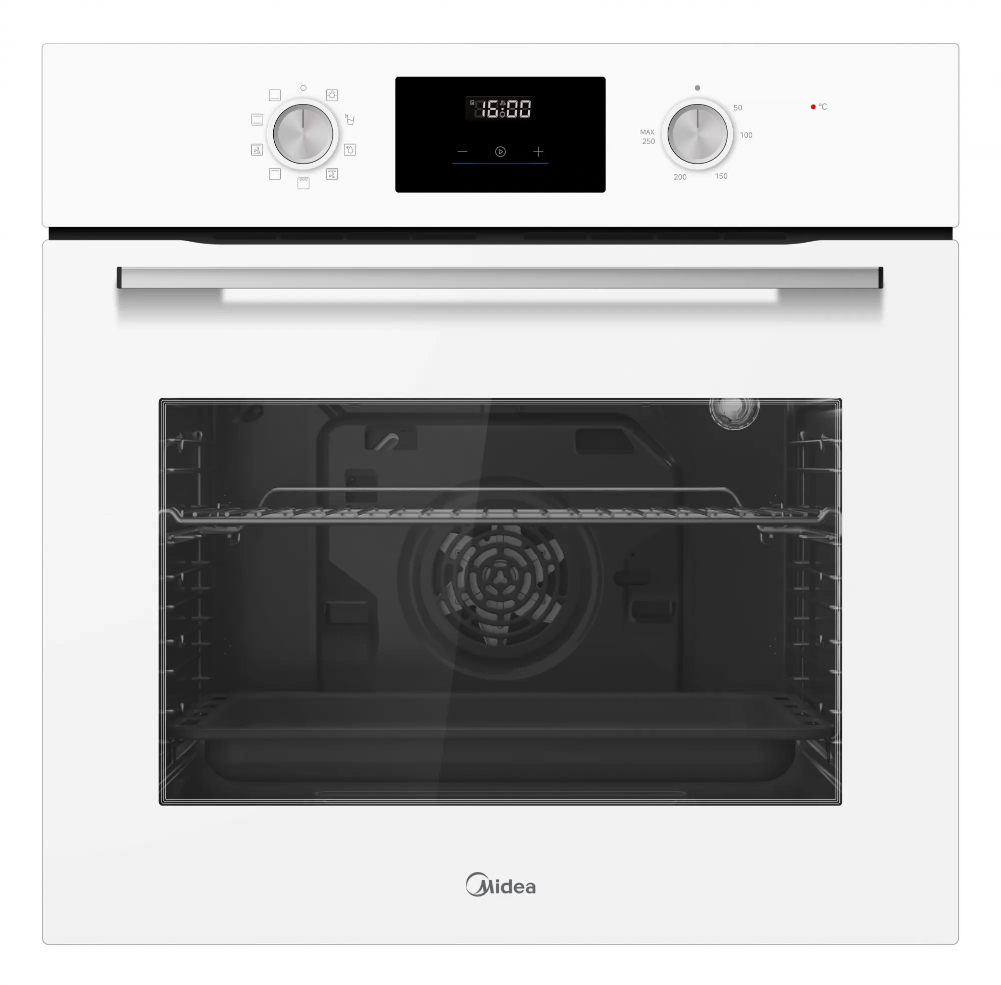Духовой шкаф Электрический Midea MO509103YGW белый — миниатюра 10